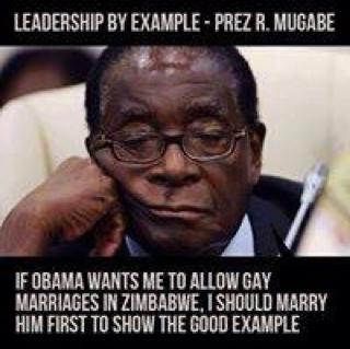 Zimbabwe’s Mugabe slams Europe’s ‘homosexual nonsense’